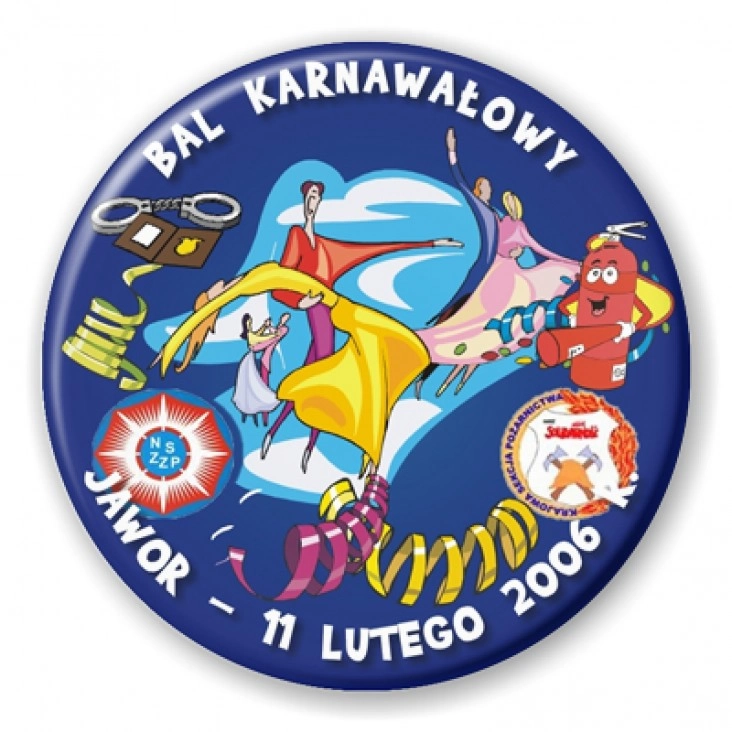 przypinka Bal Karnawałowy 2006