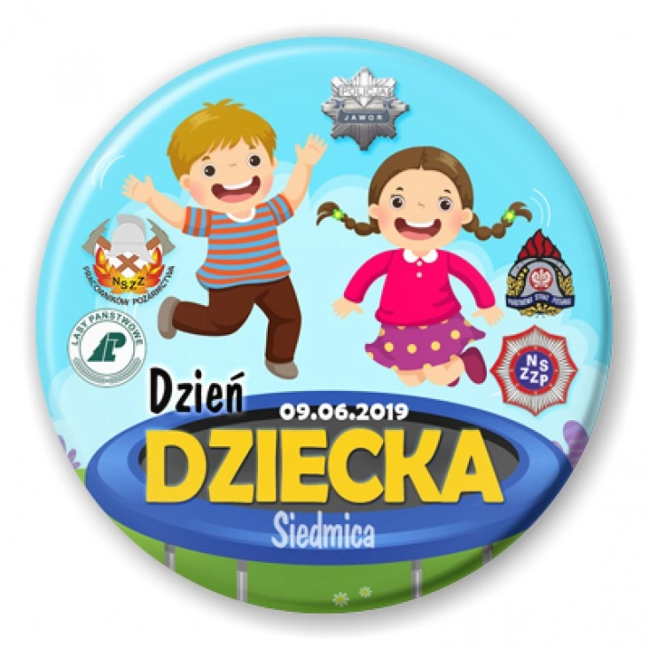 przypinka Dzień Dziecka 2018