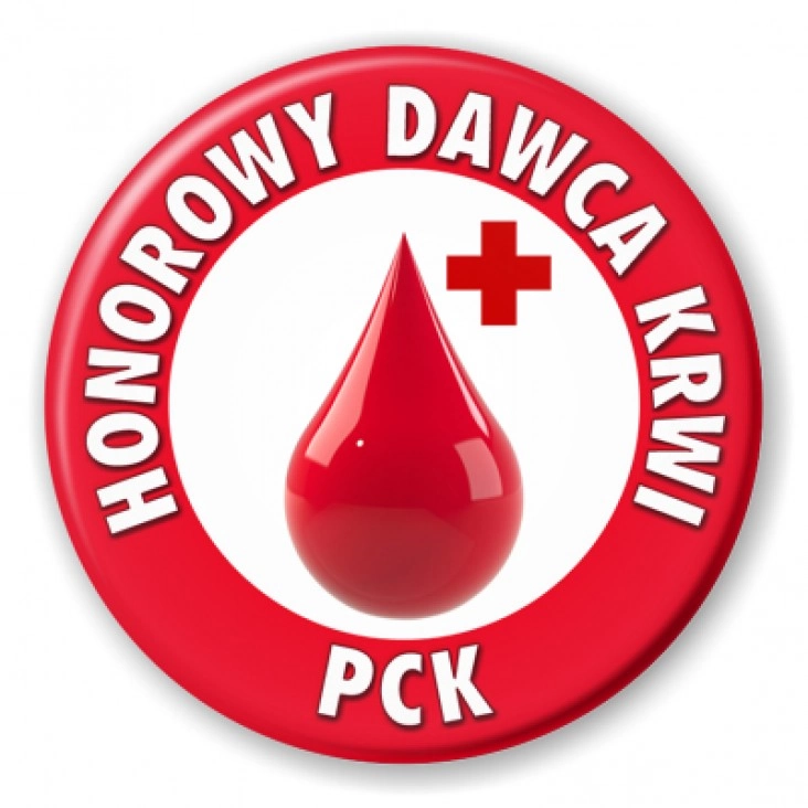 przypinka Honorowy Dawca Krwi