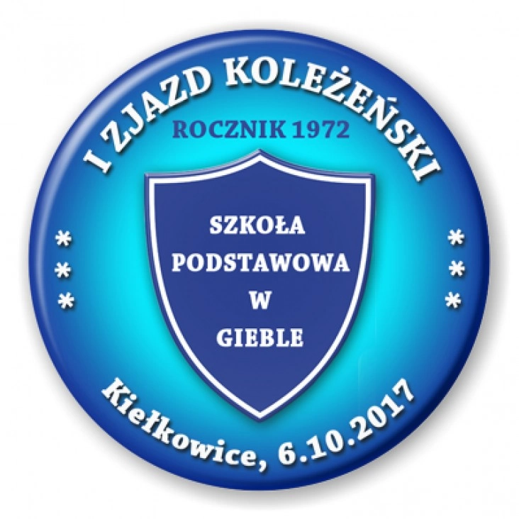przypinka I Zjazd Koleżeński
