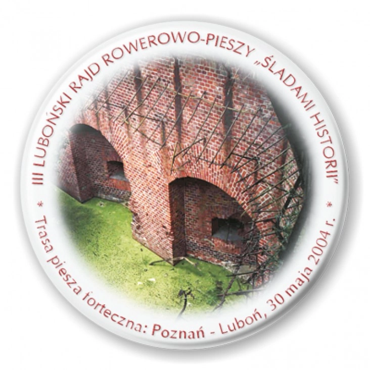 przypinka III Luboński Rajd Rowerowo - Pieszy