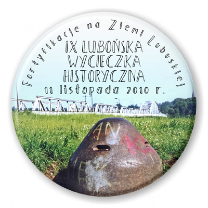 przypinka IX Lubońska Wycieczka Historyczna