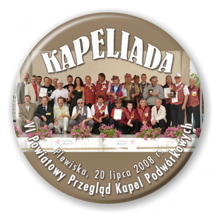 przypinka Kapeliada - Plewiska 2008