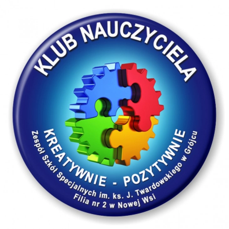 przypinka Klub Nauczyciela