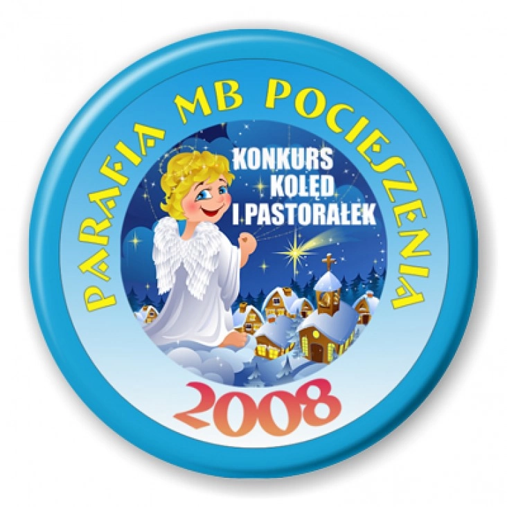 przypinka Konkurs Kolęd i Pastorałek