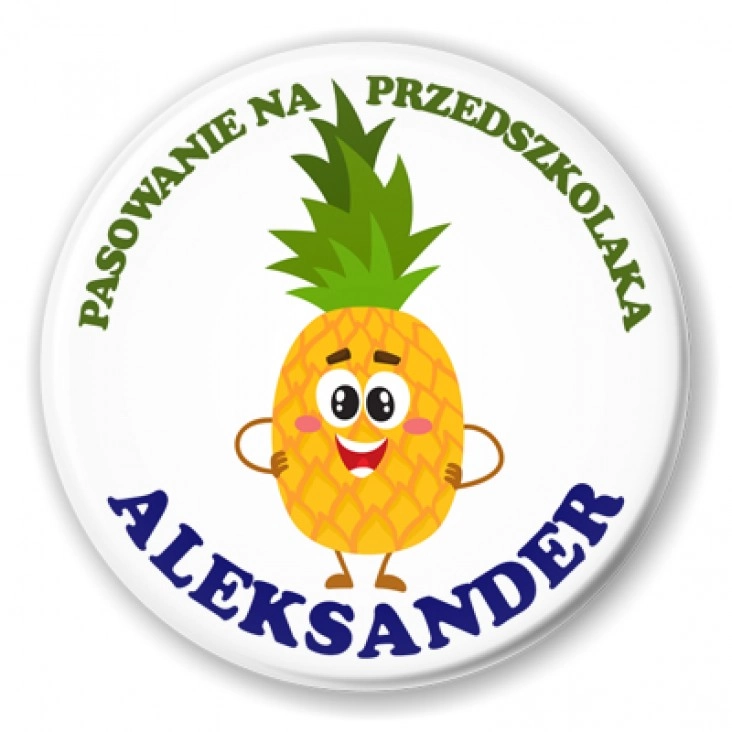 przypinka Pasowanie na przedszkolaka