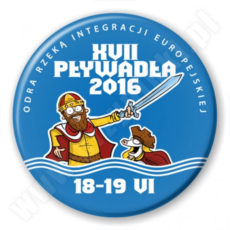 przypinka Pływadła 2016