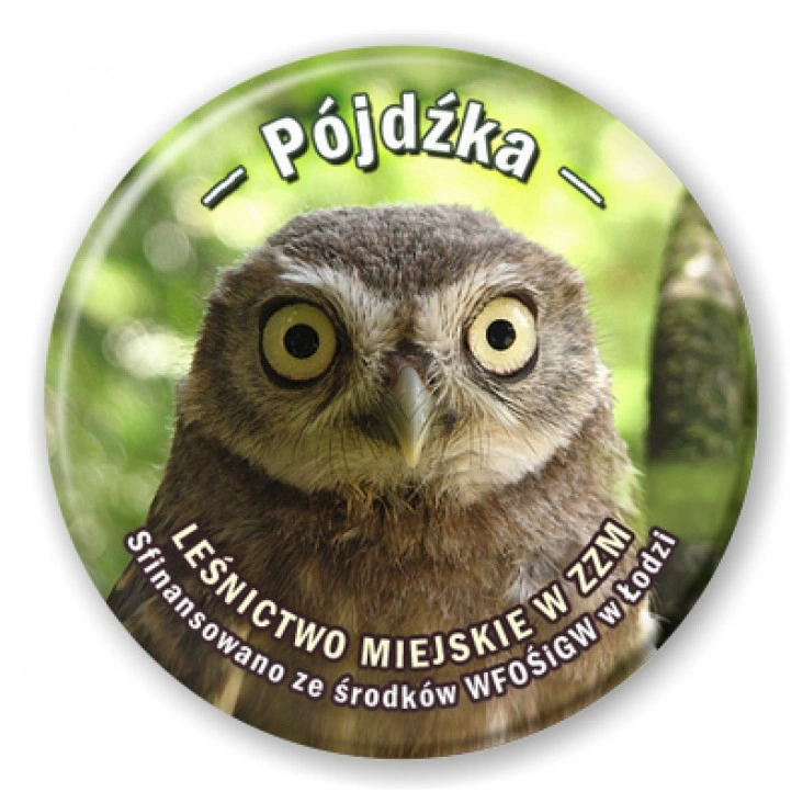 przypinka Pójdźka