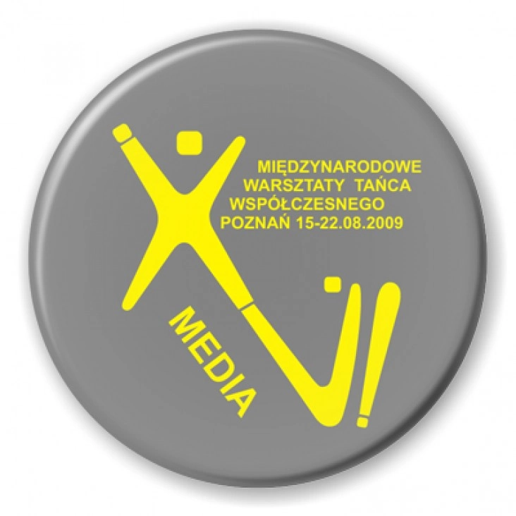przypinka Polski Teatr Tańca Media