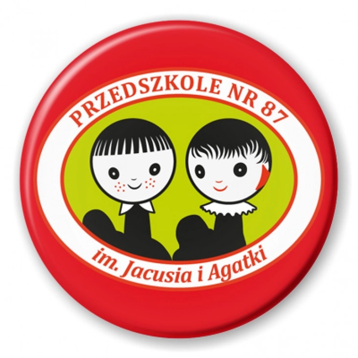 przypinka Przedszkole nr 87