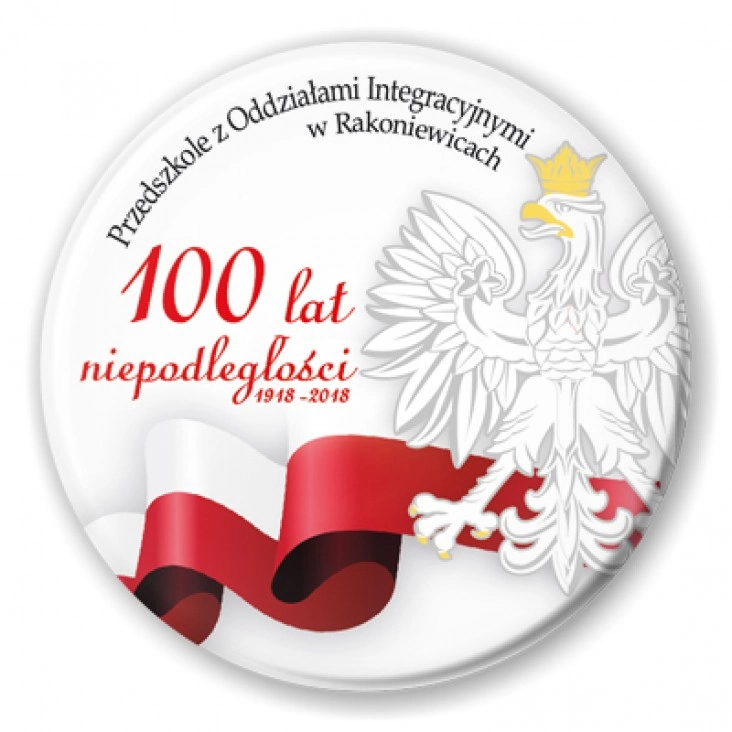 przypinka Przedszkole w Rakoniewicach