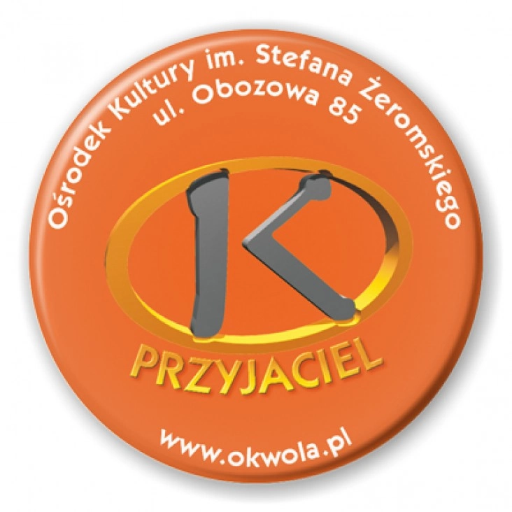 przypinka Przyjaciel