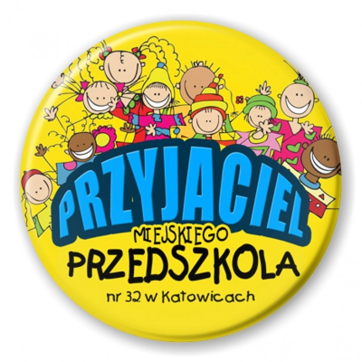 przypinka Przyjaciel przedszkola