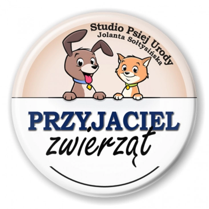 przypinka Przyjaciel Zwierząt