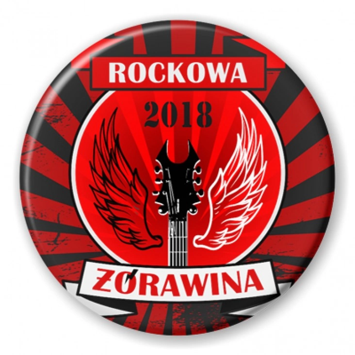 przypinka Rockowa Żórawina