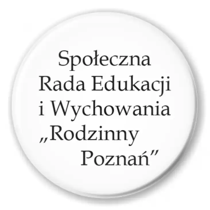 przypinka Rodzinny Poznań