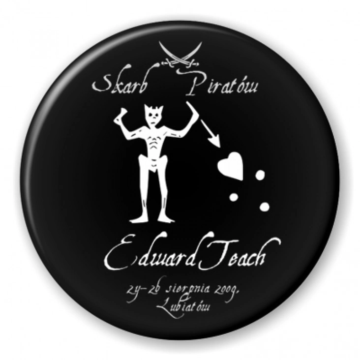 przypinka Skarb Piratów E