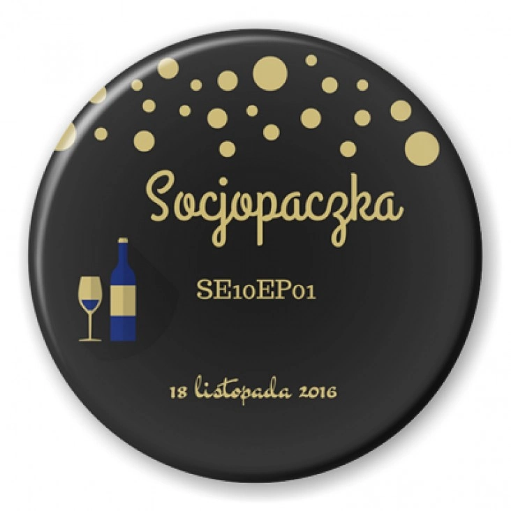 przypinka Socjopaczka