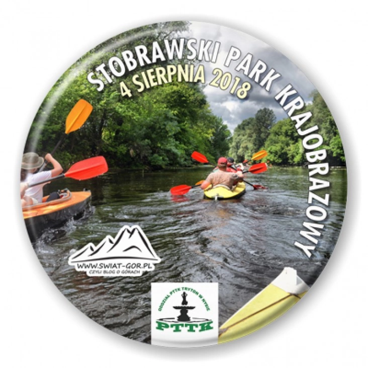 przypinka Stobrawski Park Krajobrazowy