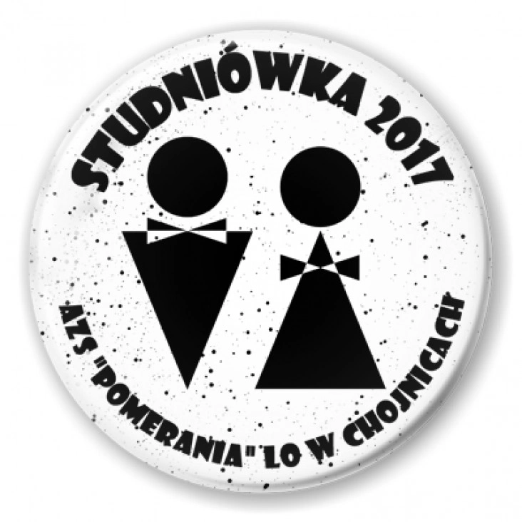 przypinka Studniówka - AZS POMERANIA