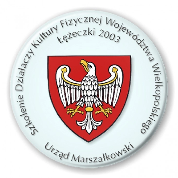 przypinka Szkolenie Działaczy Kultury Fizycznej 