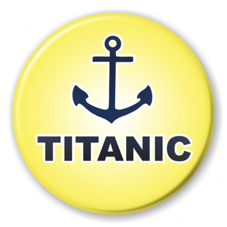 przypinka TITANIC