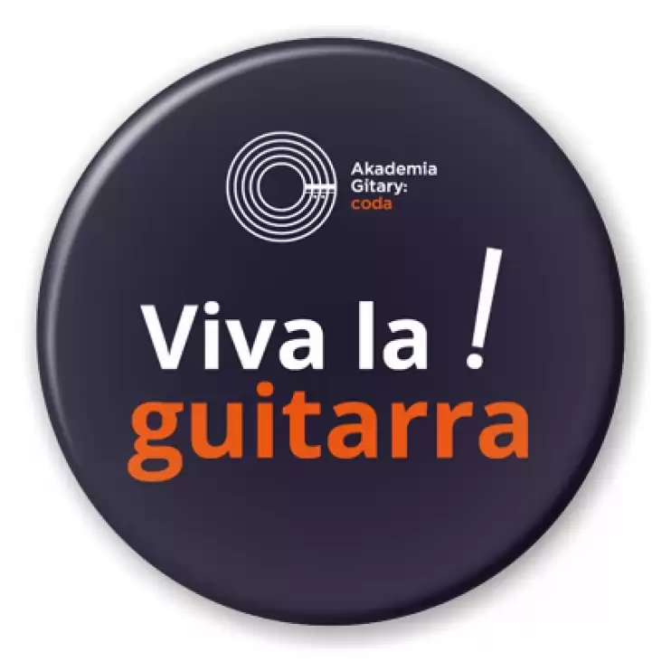 przypinka Viva la guitarra