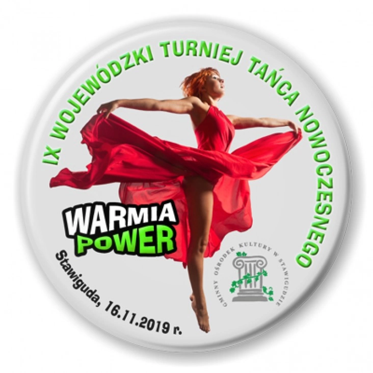 przypinka Warmia Power 2019