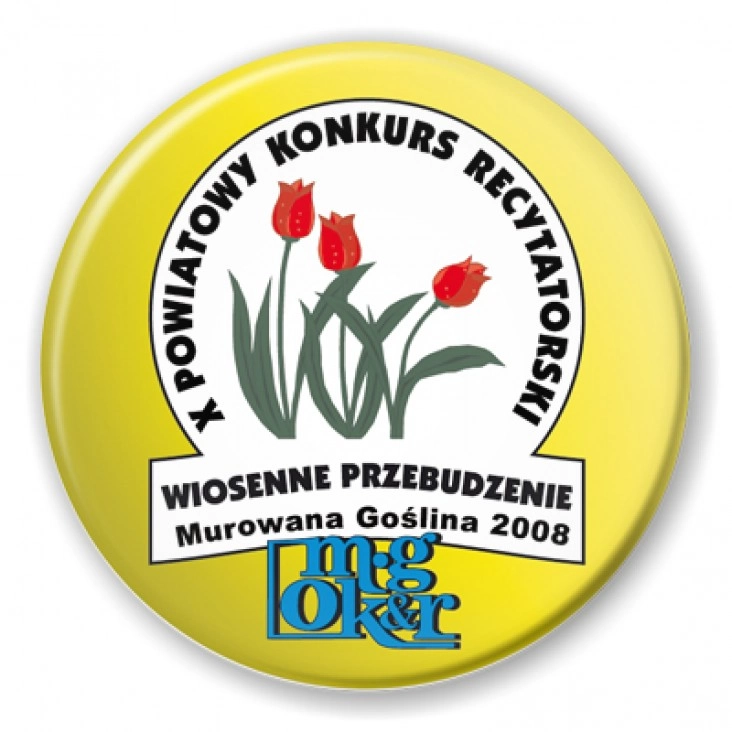 przypinka Wiosenne Przebudzenie 2008