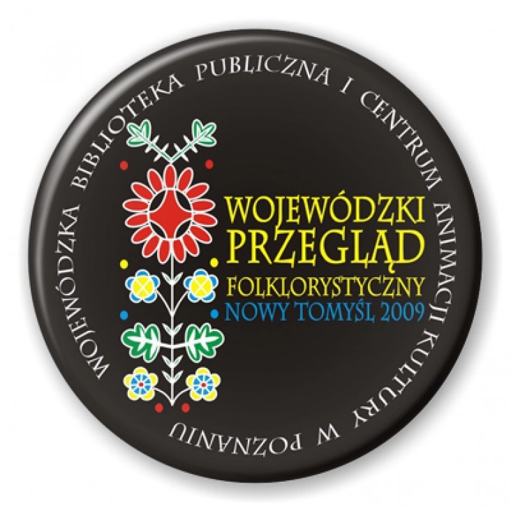 przypinka Wojewódzki Przegląd Folklorystyczny