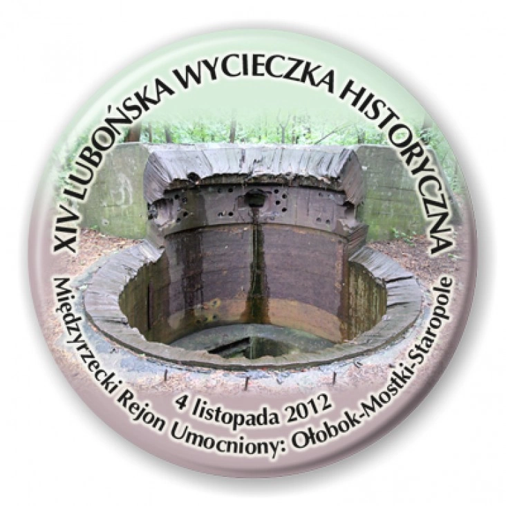 przypinka XIV Lubońska Wycieczka Historyczna