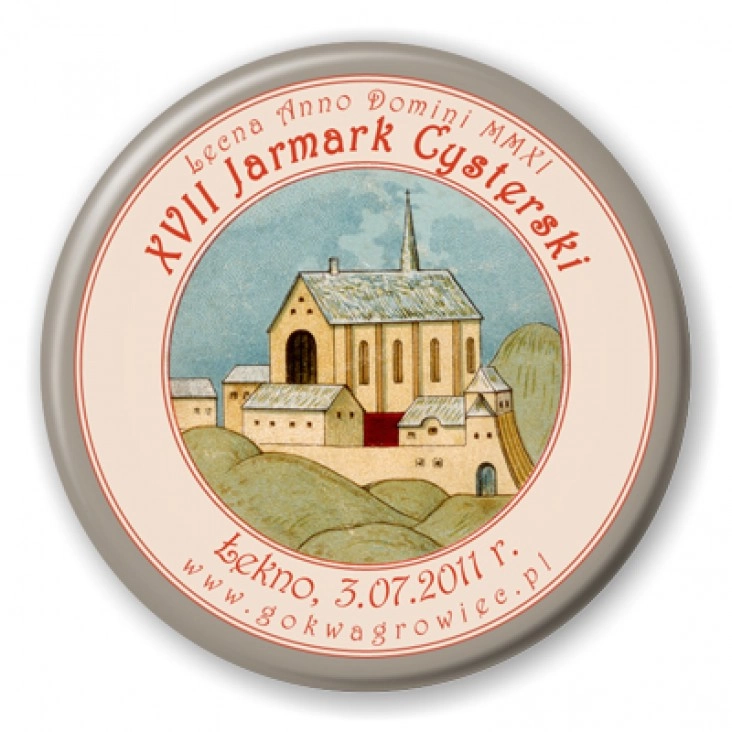 przypinka XVII Jarmark Cysterski