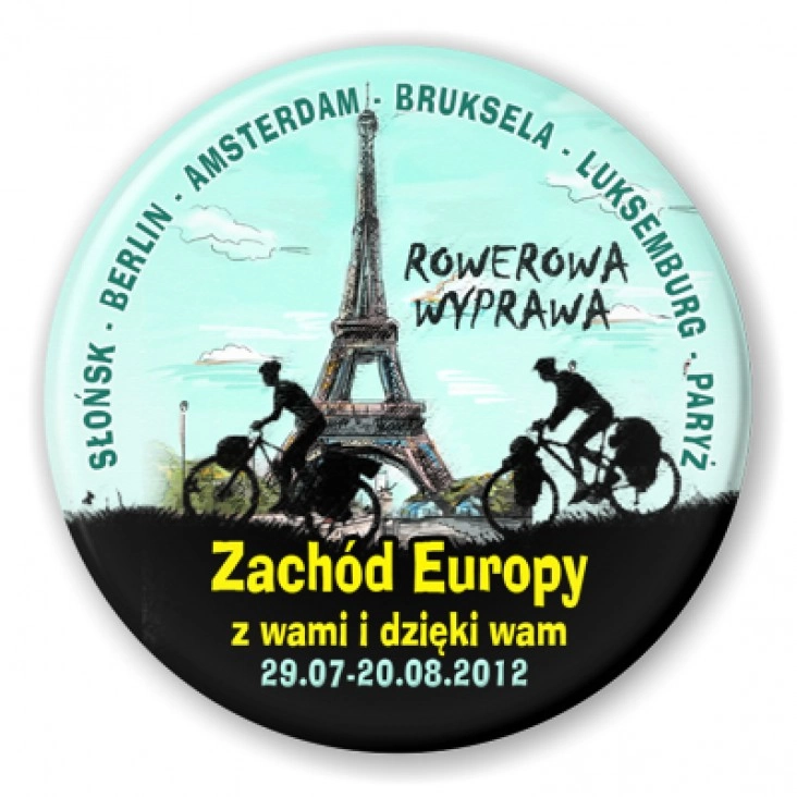 przypinka Zachód Europy