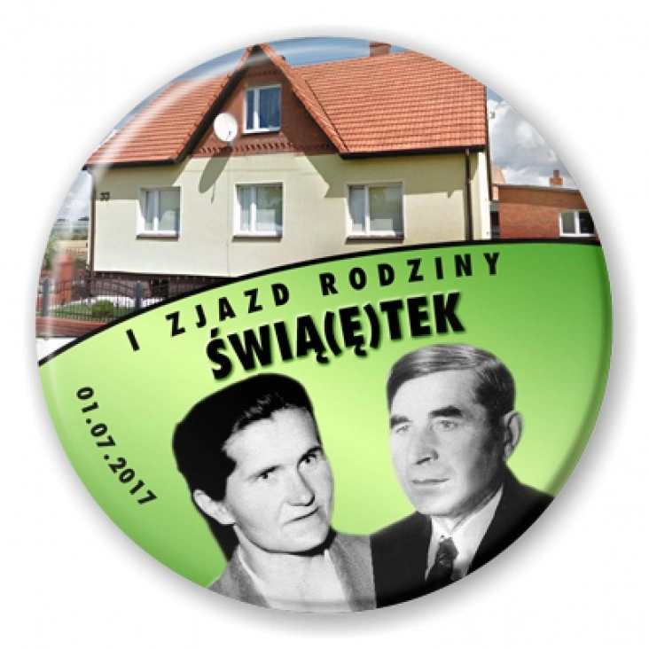 przypinka Zjazd Rodziny
