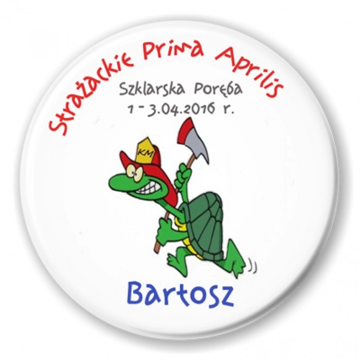 przypinka Żólwik