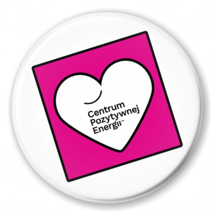 przypinka Centrum Pozytywnej Energii