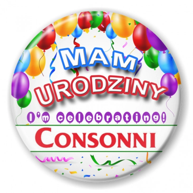 przypinka CONSONNI