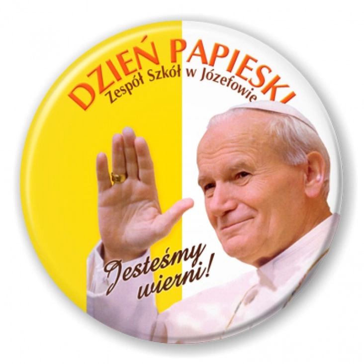 przypinka Dzień Papieski