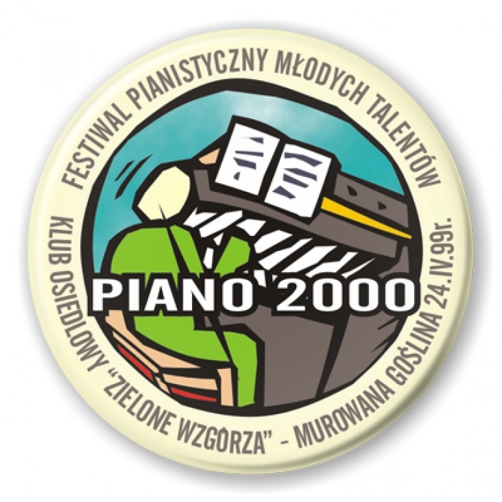przypinka Festiwal Pianistycznych Młodych Talentów 