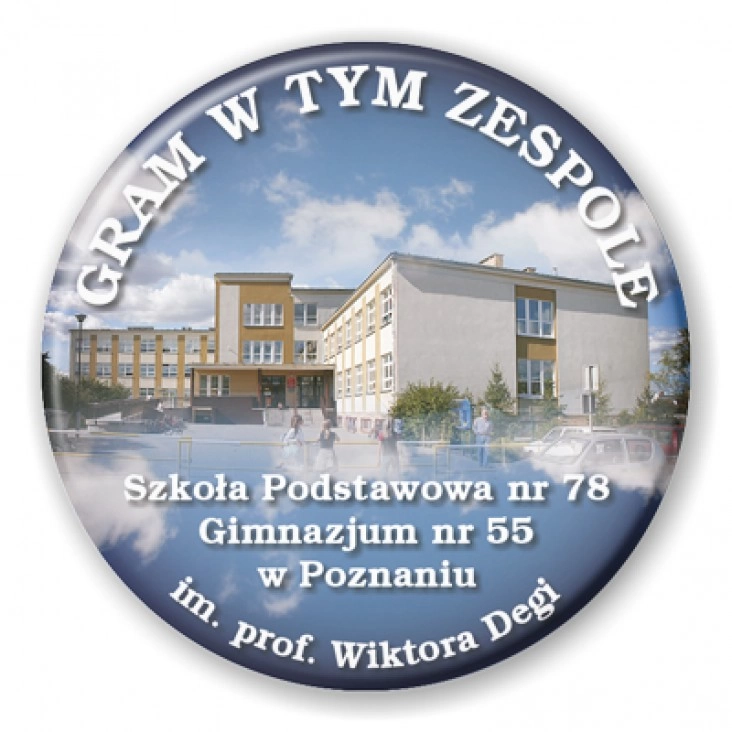 przypinka Gram w tym zespole - SP nr 78
