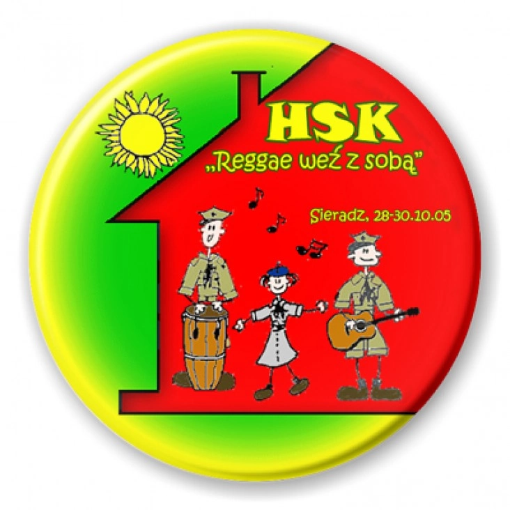przypinka HSK Sieradz