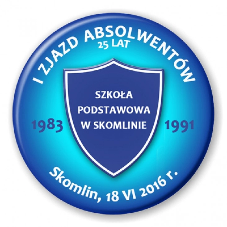 przypinka I Zjazd Absolwentów