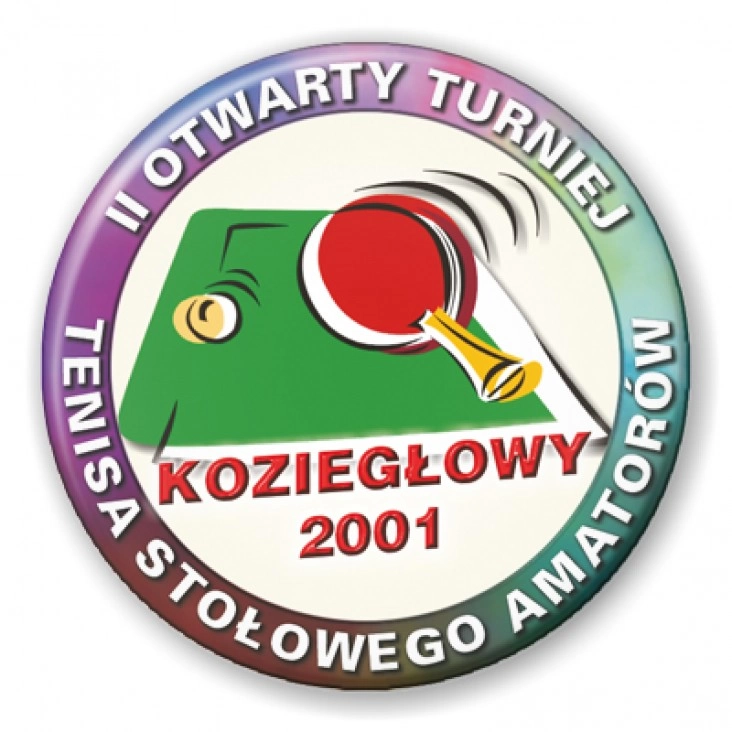 przypinka II Otwarty Turniej Tenisa Stołowego Amatorów