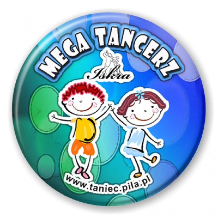 przypinka Iskra - Mega Tancerz