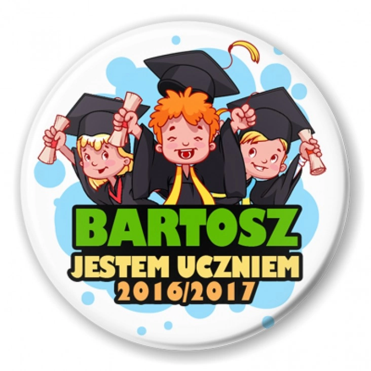 przypinka Jestem Uczniem