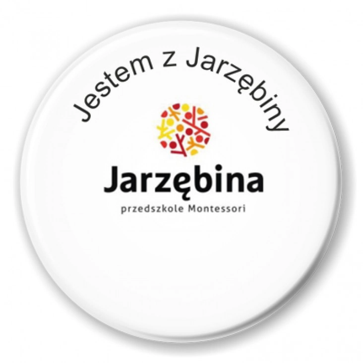 przypinka Jestem z Jarzębiny
