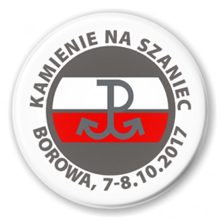 przypinka Kamienie na szaniec