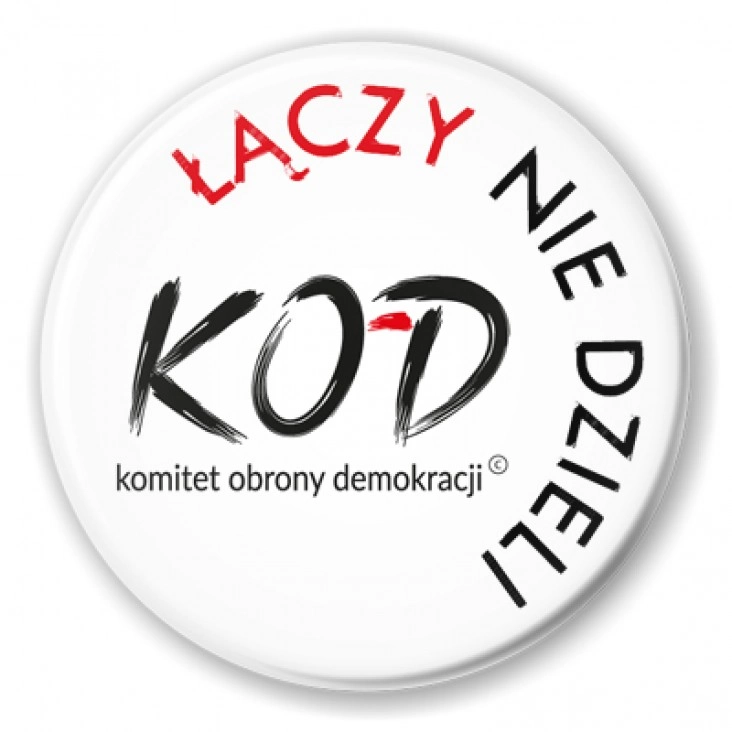 przypinka Kod łączy nie dzieli