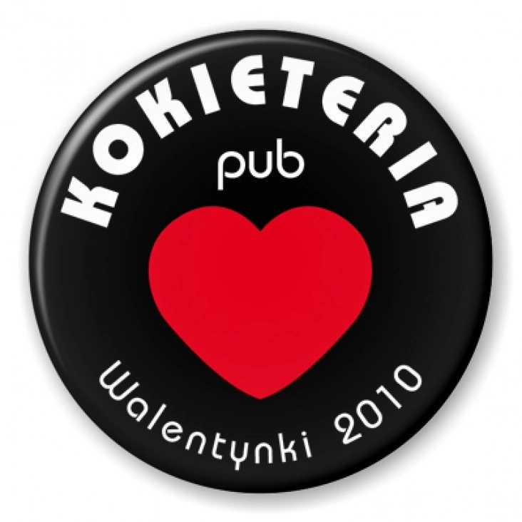 przypinka Kokieteria Pub