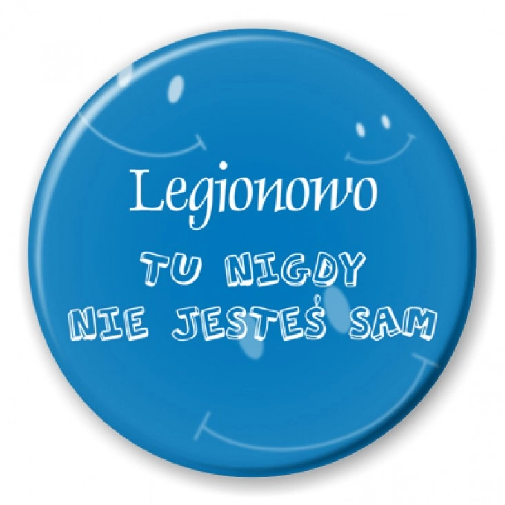 przypinka Legionowo 50 tys. B